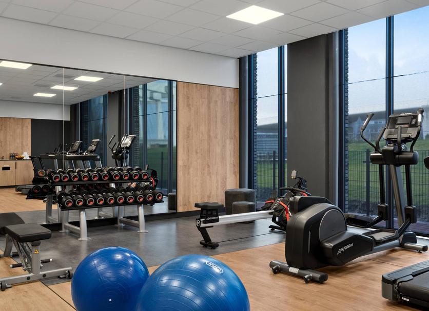 Fitnessbereich Foto