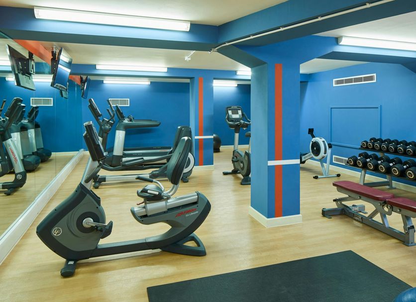 Fitnessbereich Foto
