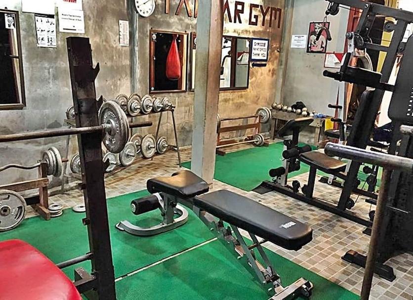 Fitnessbereich Foto