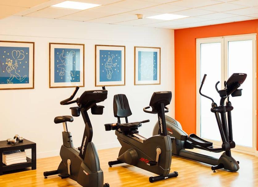 Fitnessbereich Foto