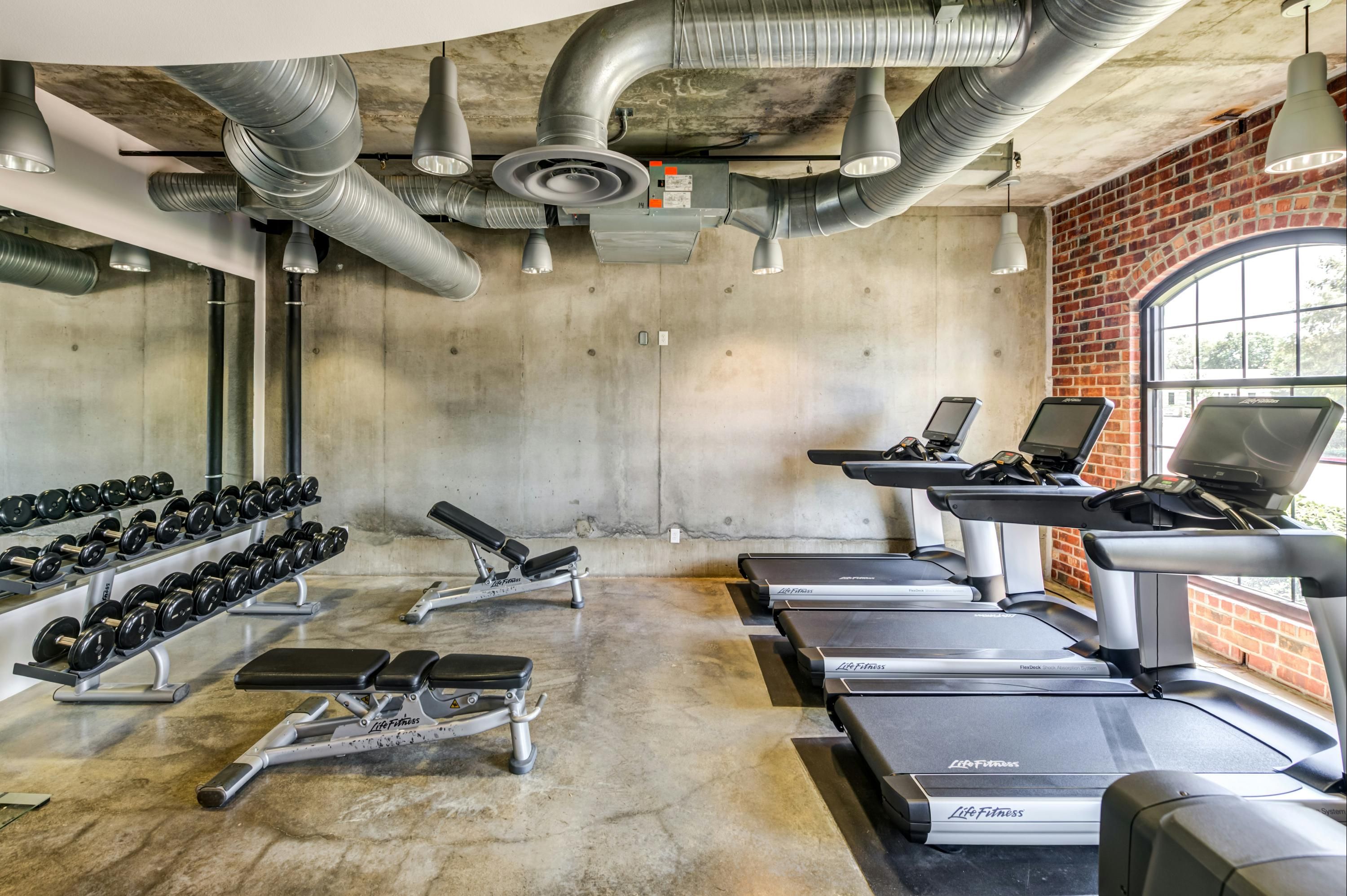 Fitnessbereich