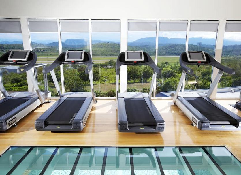 Fitnessbereich Foto