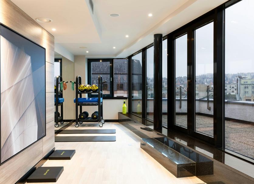 Fitnessbereich Foto