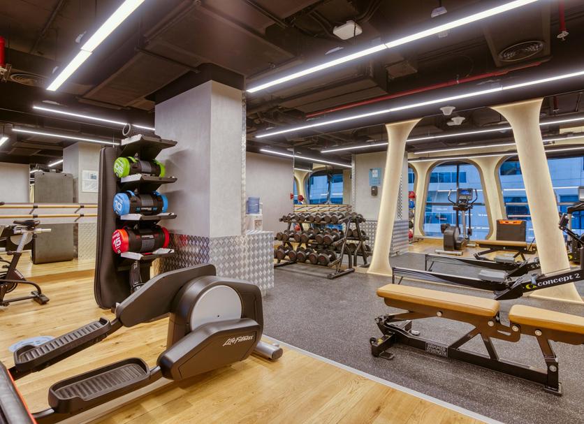 Fitnessbereich Foto