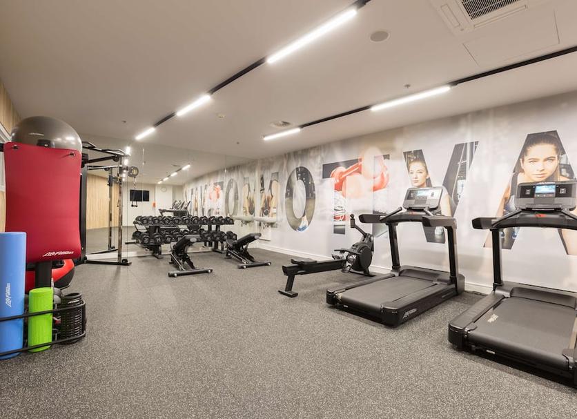 Fitnessbereich Foto