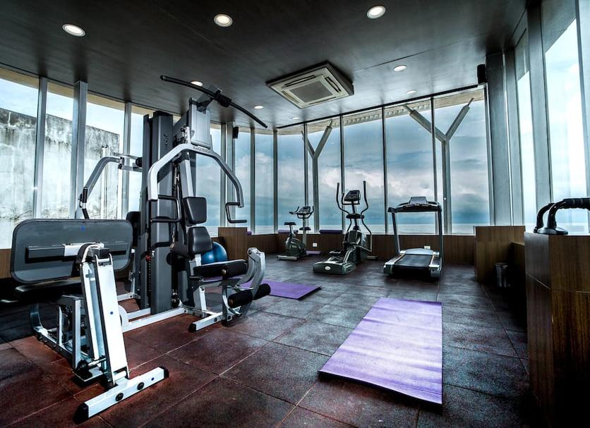 Fitnessbereich Foto