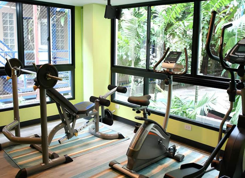 Fitnessbereich Foto