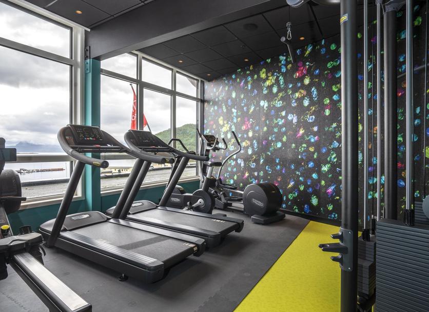 Fitnessbereich Foto