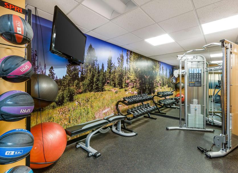 Fitnessbereich Foto