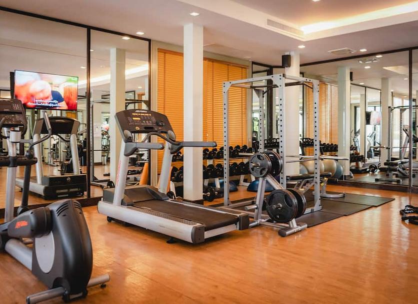 Fitnessbereich Foto