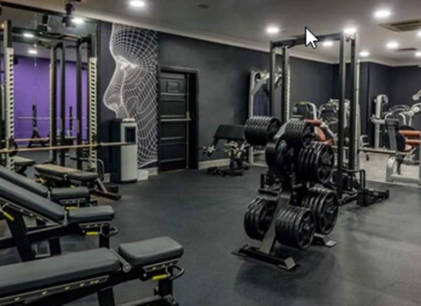 Fitnessbereich Foto