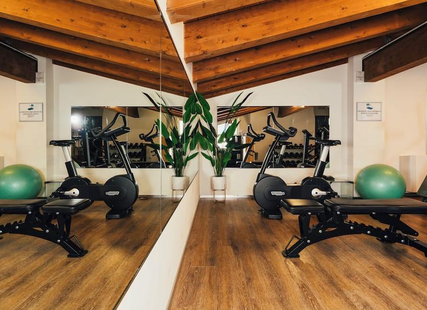 Fitnessbereich Foto