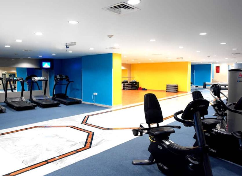 Fitnessbereich Foto