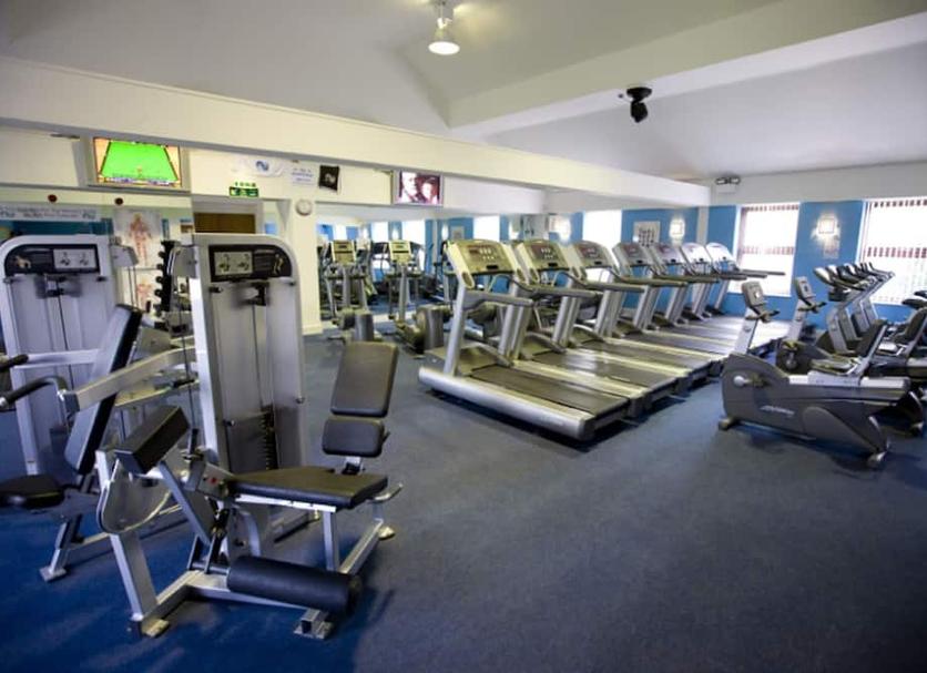 Fitnessbereich Foto