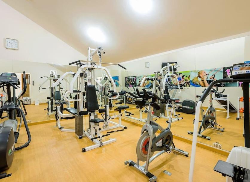 Fitnessbereich Foto