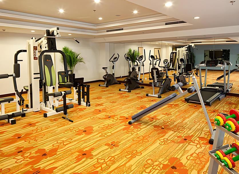Fitnessbereich Foto