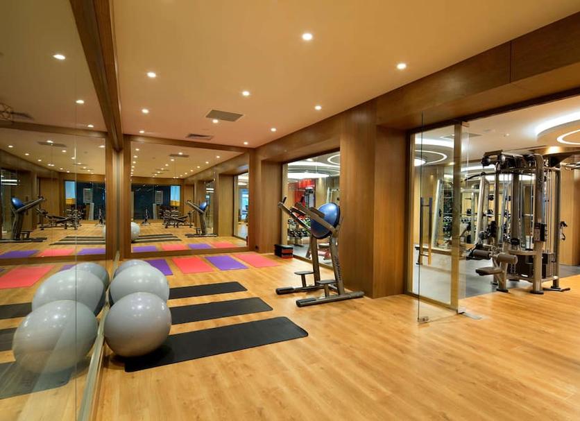 Fitnessbereich Foto
