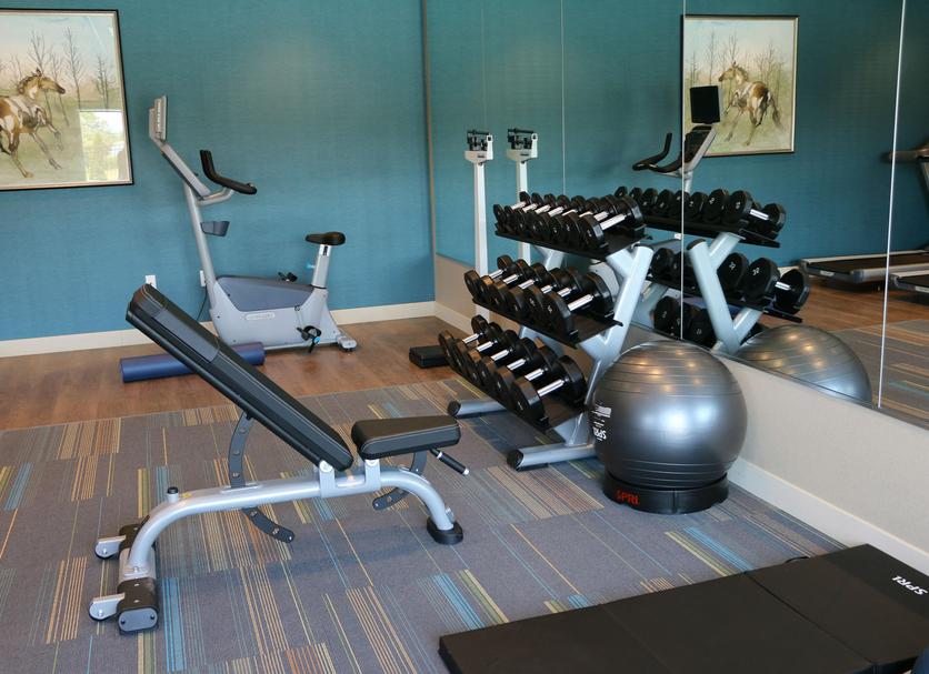 Fitnessbereich Foto