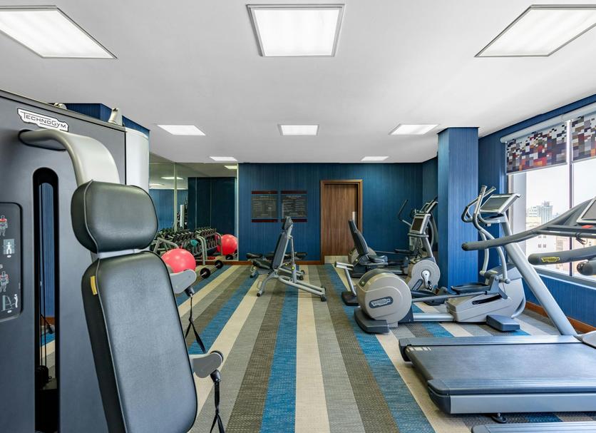 Fitnessbereich Foto