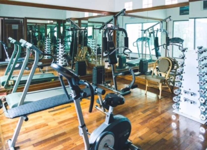 Fitnessbereich Foto