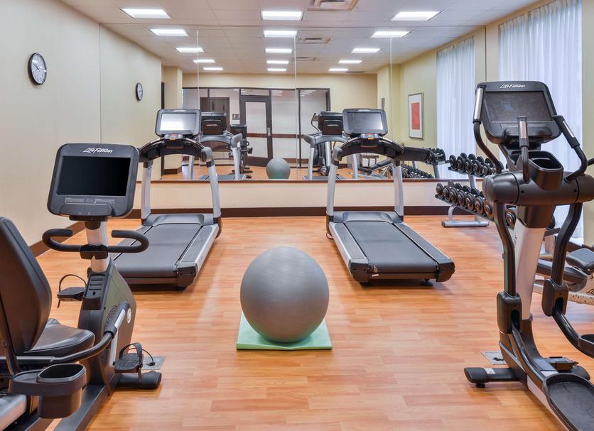 Fitnessbereich Foto
