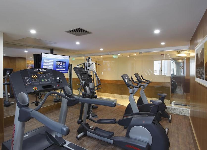 Fitnessbereich Foto