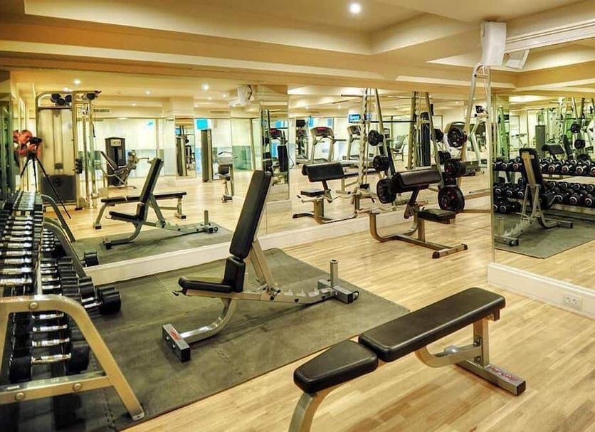 Fitnessbereich Foto