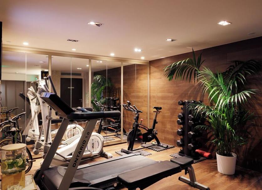Fitnessbereich Foto