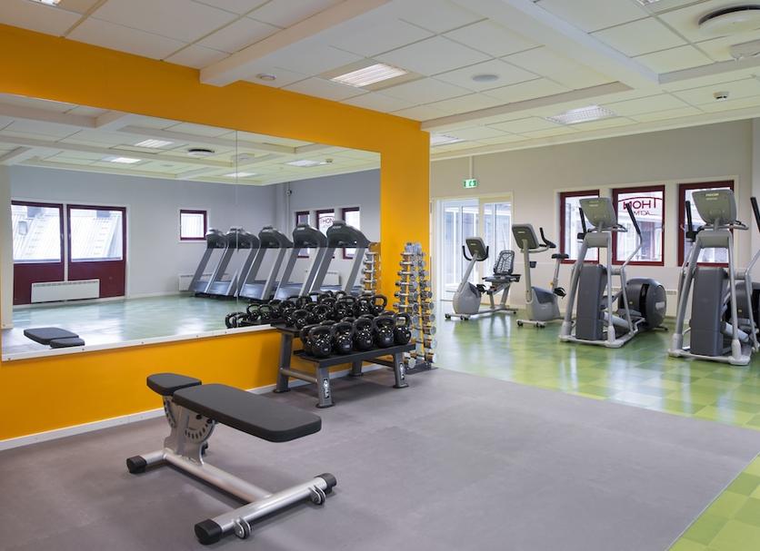 Fitnessbereich Foto