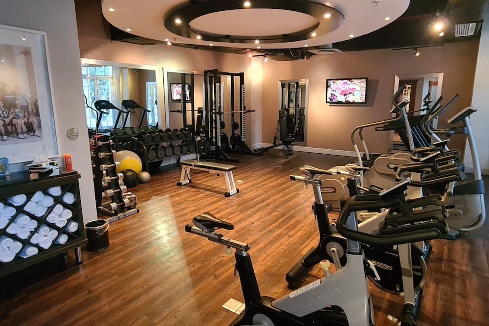 Fitnessbereich Foto