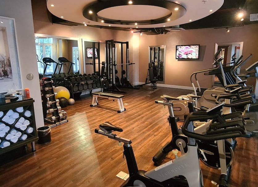 Fitnessbereich Foto