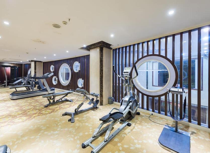 Fitnessbereich Foto
