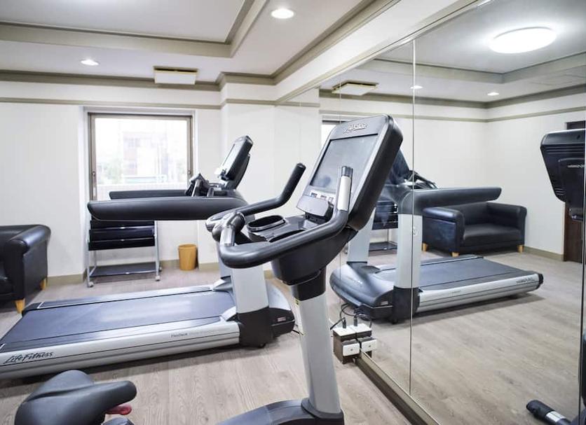 Fitnessbereich Foto