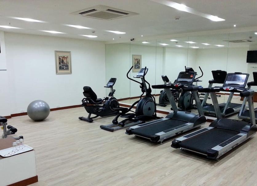 Fitnessbereich Foto