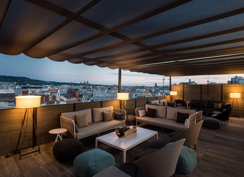 Dachterrasse Foto