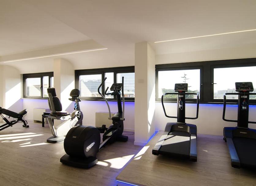 Fitnessbereich Foto