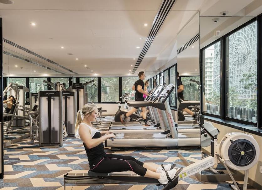 Fitnessbereich Foto