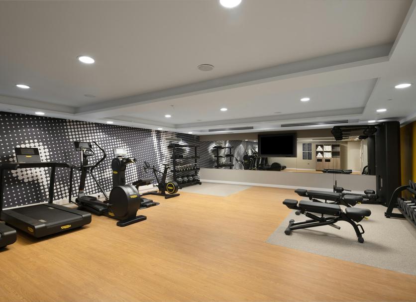Fitnessbereich Foto