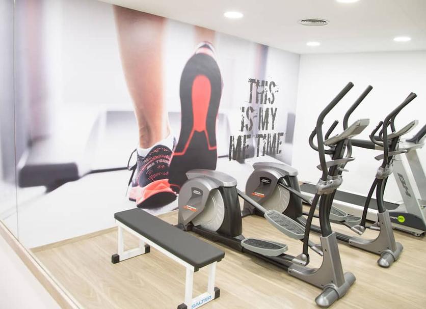Fitnessbereich Foto