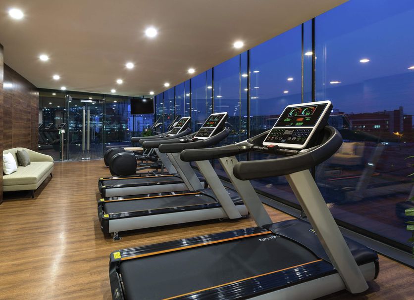 Fitnessbereich Foto