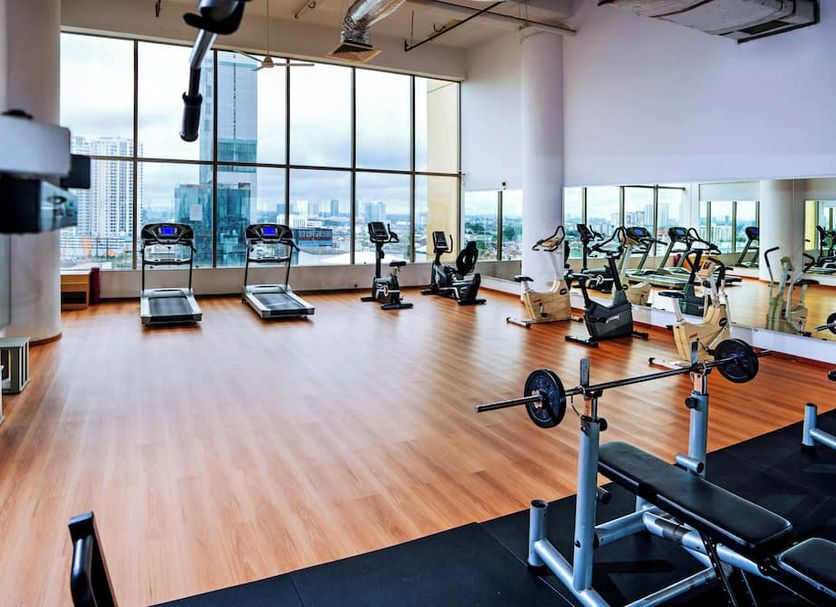 Fitnessbereich Foto