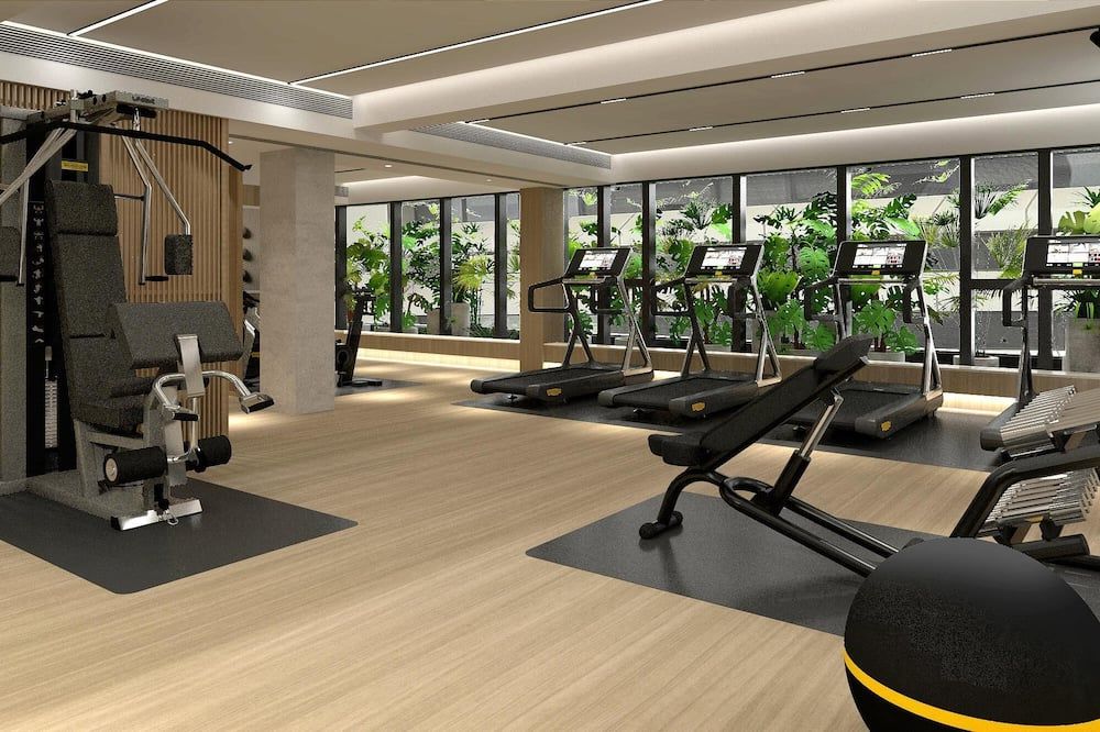 Fitnessbereich Foto
