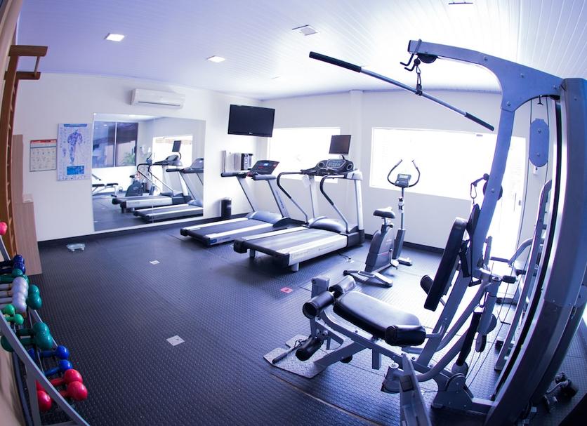 Fitnessbereich Foto