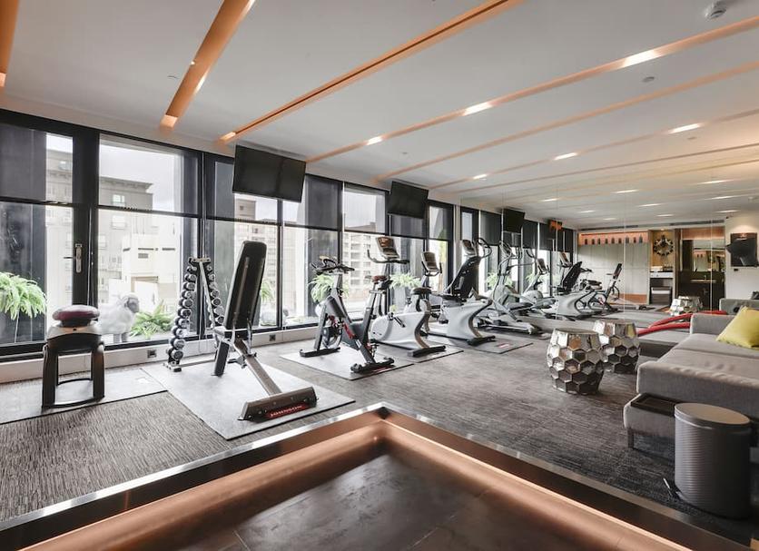 Fitnessbereich Foto