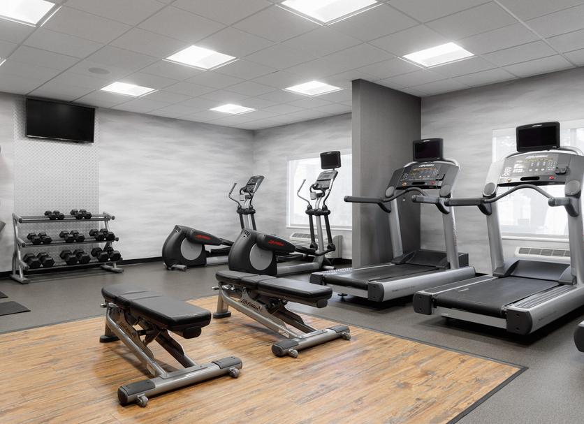 Fitnessbereich Foto