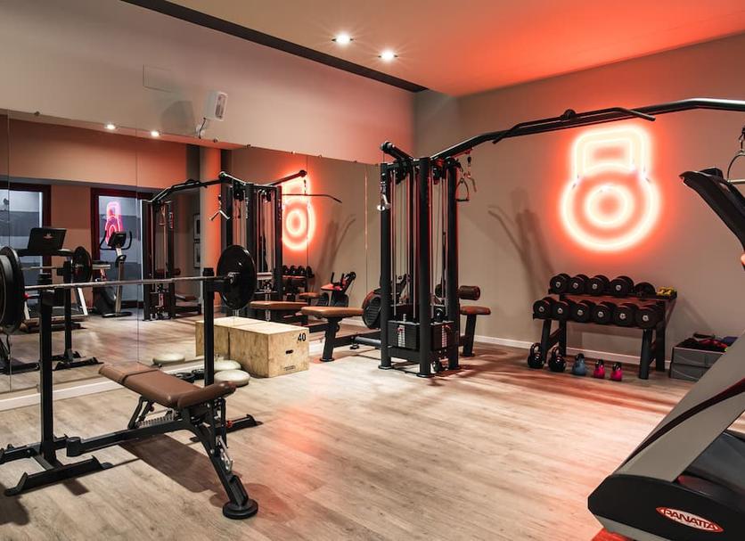 Fitnessbereich Foto