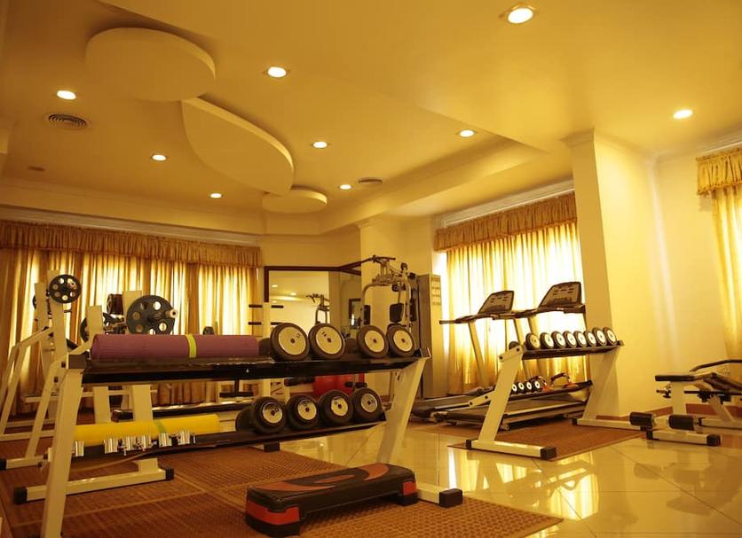 Fitnessbereich Foto