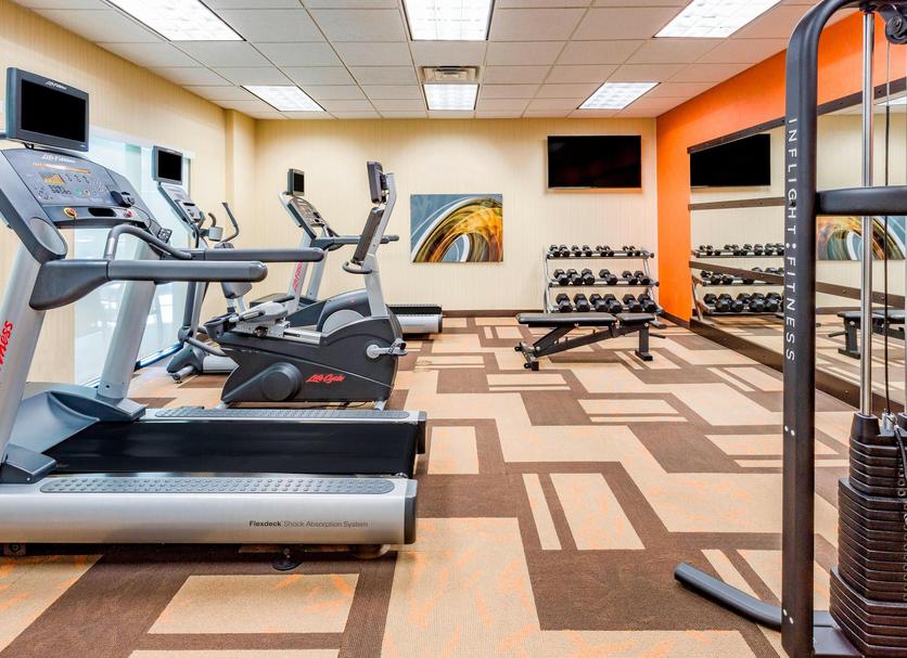 Fitnessbereich Foto