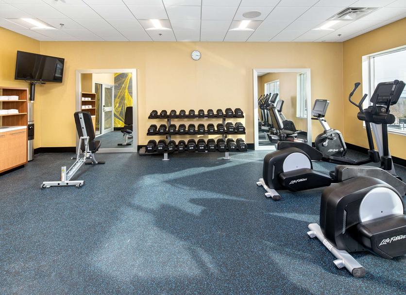 Fitnessbereich Foto
