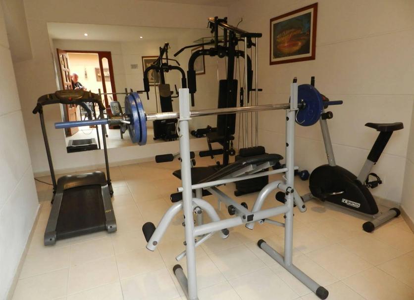Fitnessbereich Foto